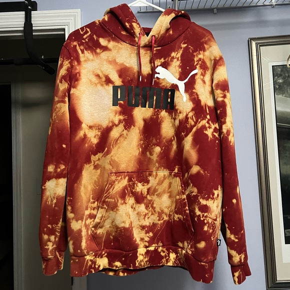 Puma Other - Custom♥️Puma tie dye hoodie